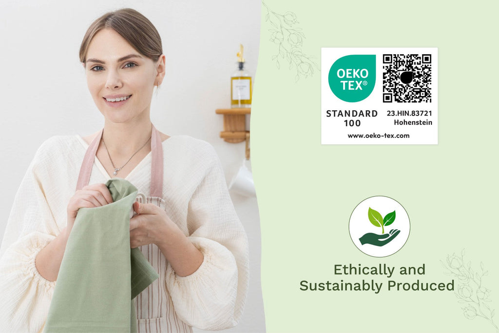 Organic Cotton Mart Flour Sack Kitchen Towels