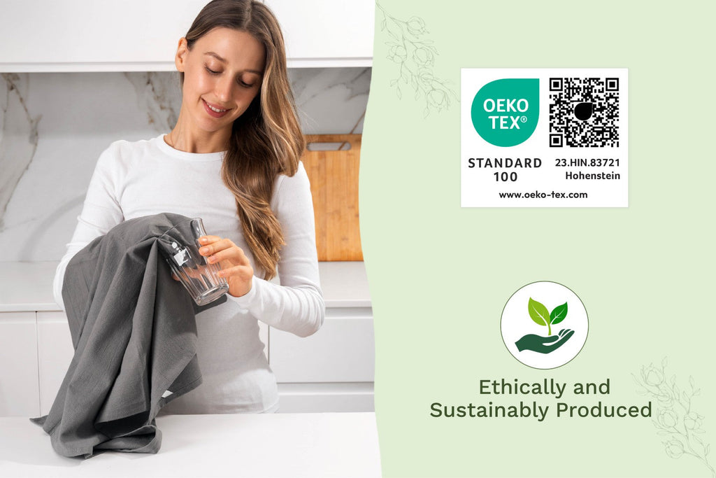 Organic Cotton Mart Flour Sack Kitchen Towels