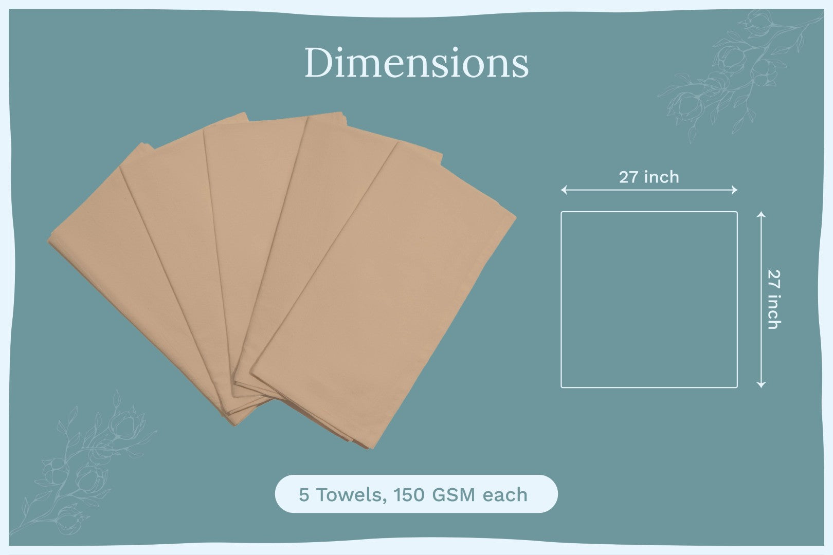 Organic Cotton Mart Flour Sack Kitchen Towels