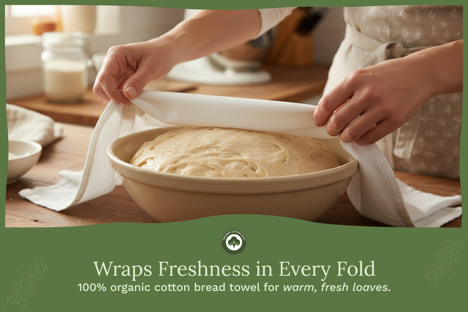 Organic Cotton Mart Flour Sack Kitchen Towels