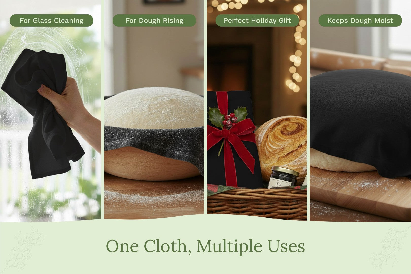 Organic Cotton Mart Flour Sack Kitchen Towels