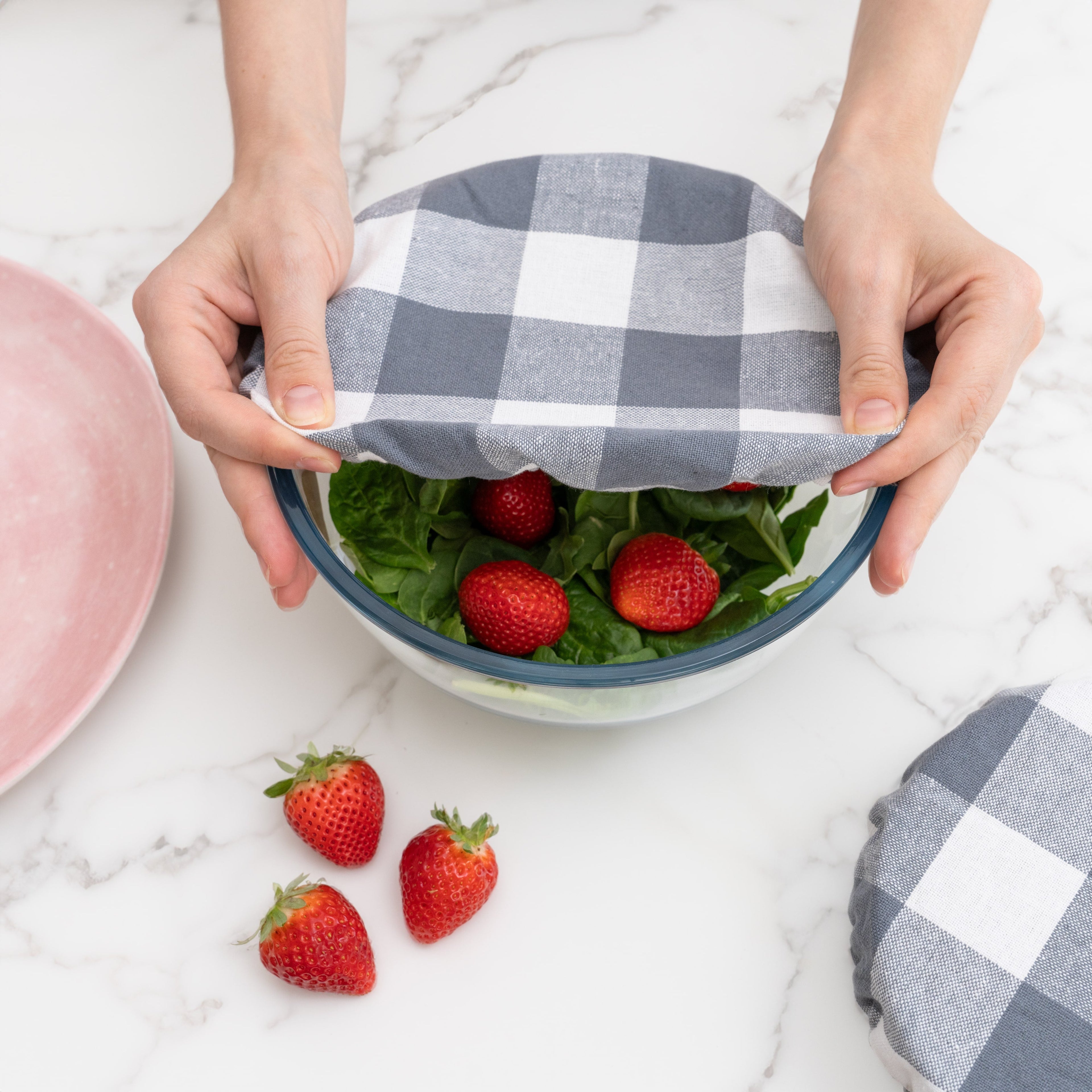 Organic Cotton Mart Cloth Bowl Covers