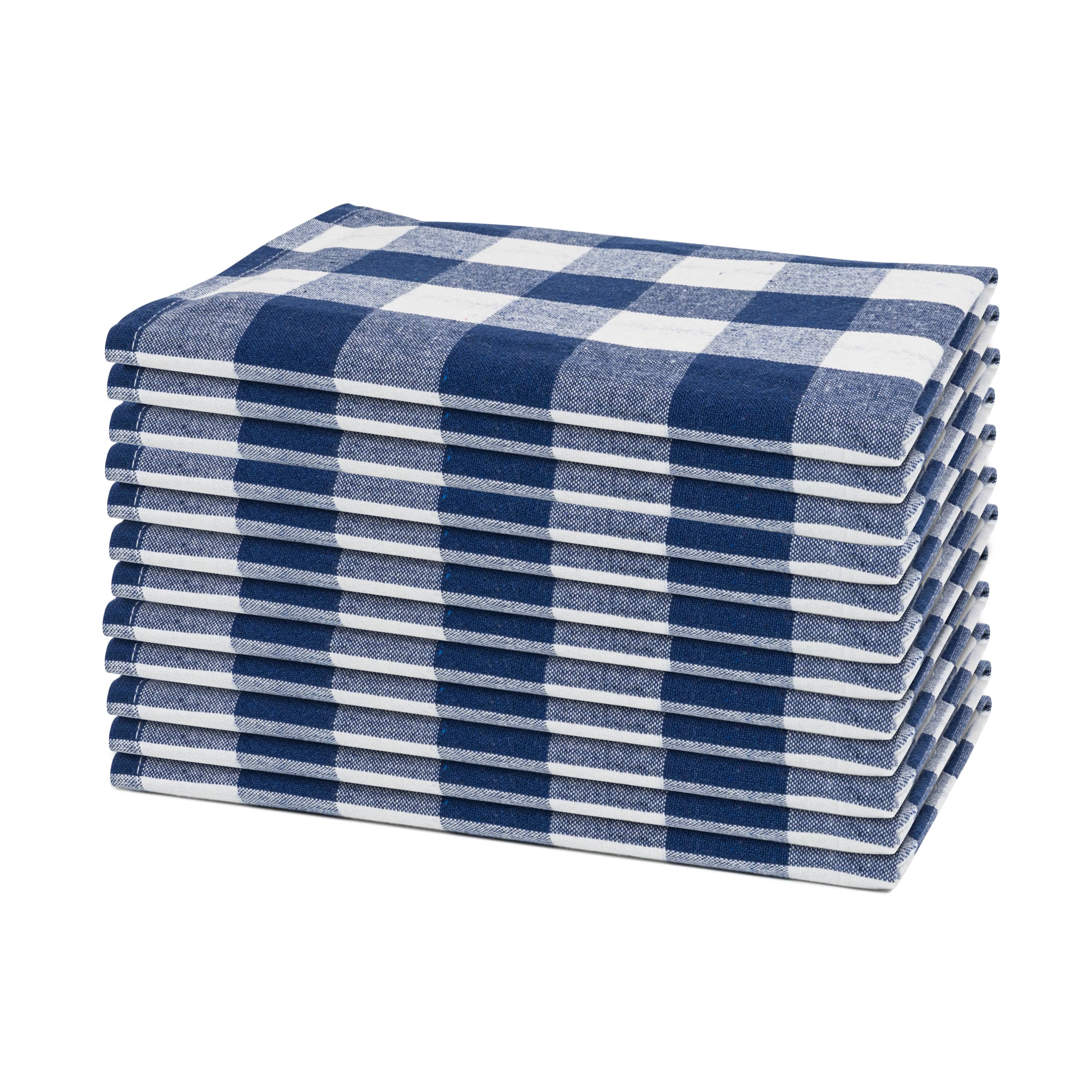 Organic Cotton Mart Plaid Dinner Napkins