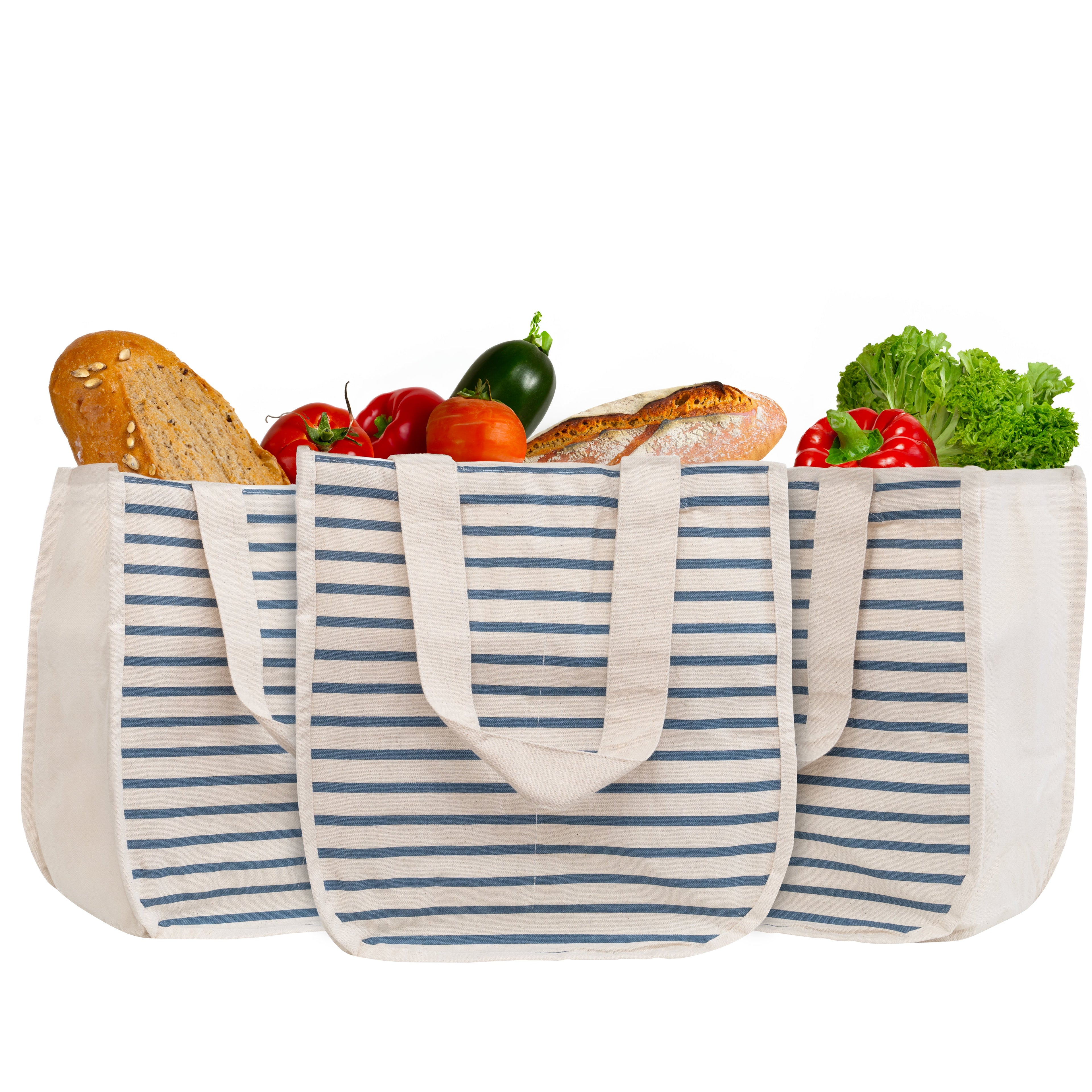 Organic Cotton Mart Canvas Grocery Tote Bags