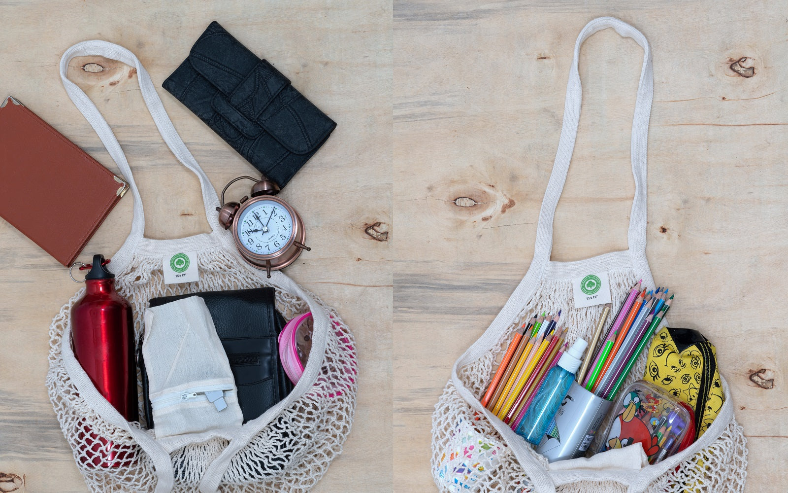 Organic Cotton Mart Mesh Shopping Bag