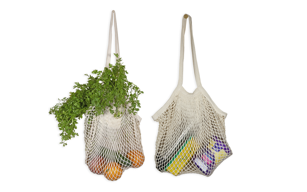 Organic Cotton Mart Mesh Shopping Bag