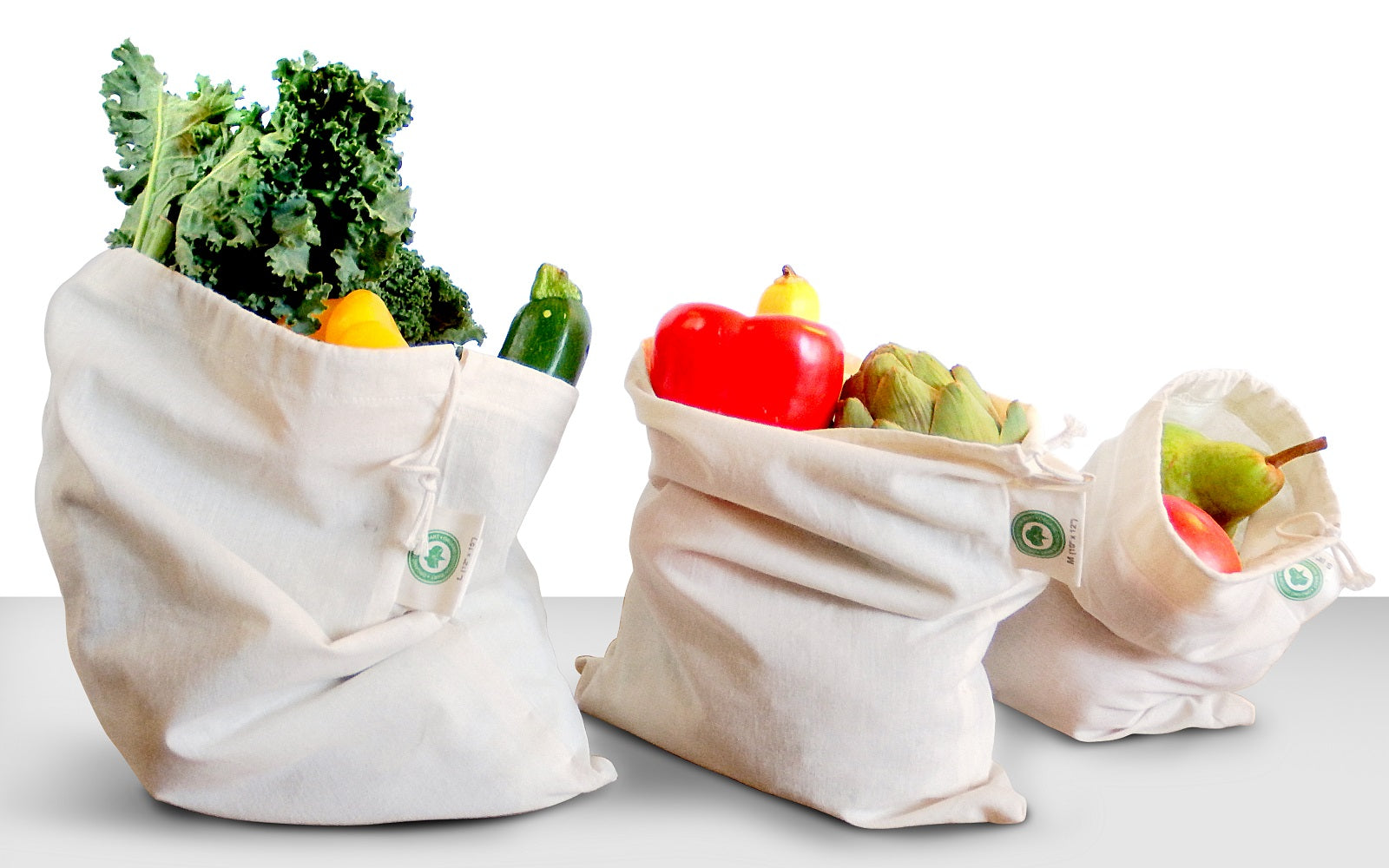 Organic Cotton Mart Muslin Produce Bags