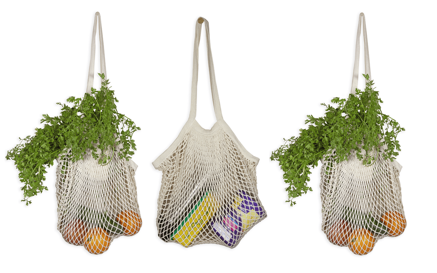 Organic Cotton Mart Mesh Shopping Bag