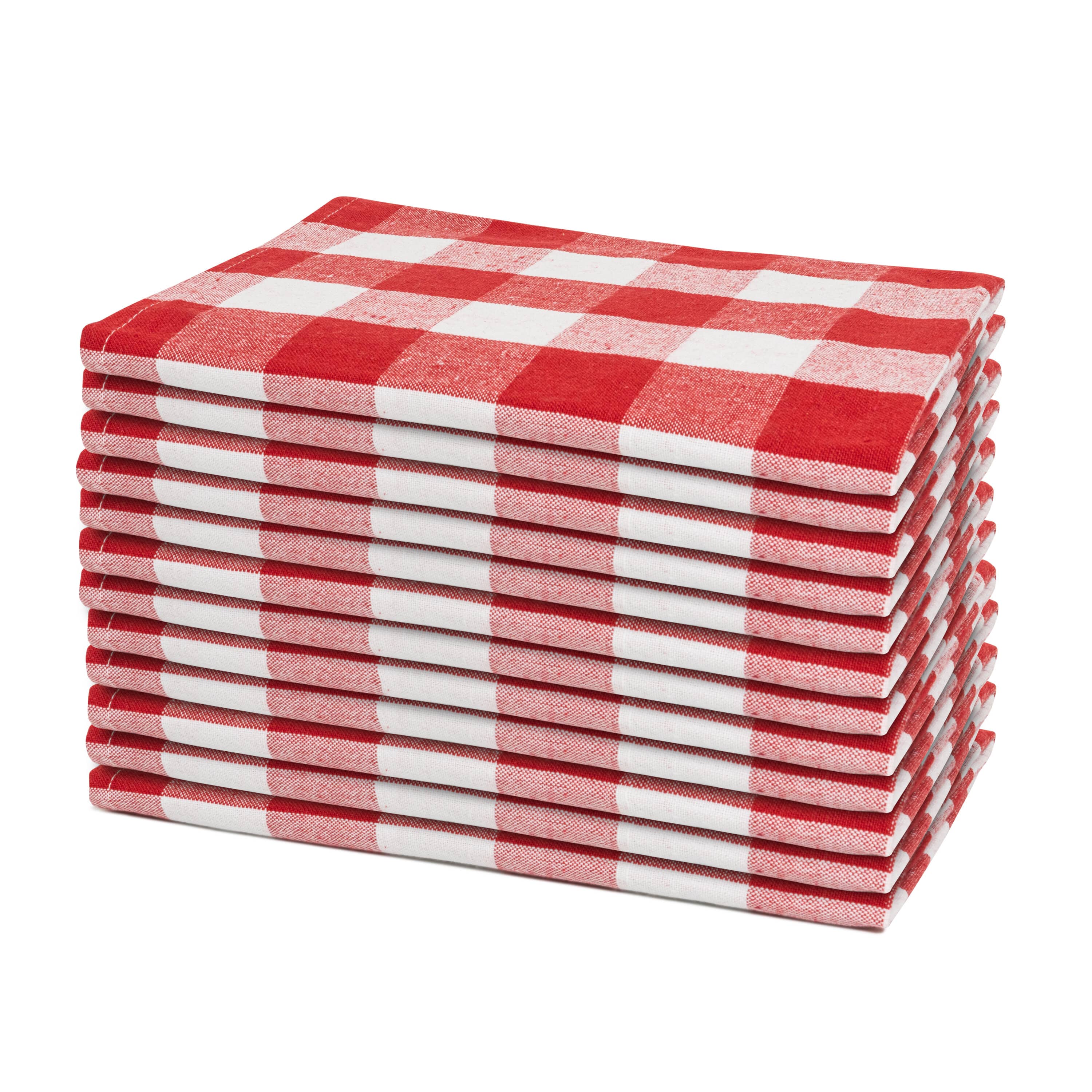 Organic Cotton Mart Plaid Dinner Napkins